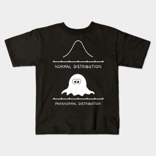 Normal Distribution Paranormal Distribution Math Kids T-Shirt